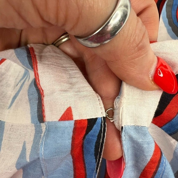 Crazy Train Size M Kimono Duster Aztec Tribal Southwest Print Sleeveless Long - Picture 10 of 14